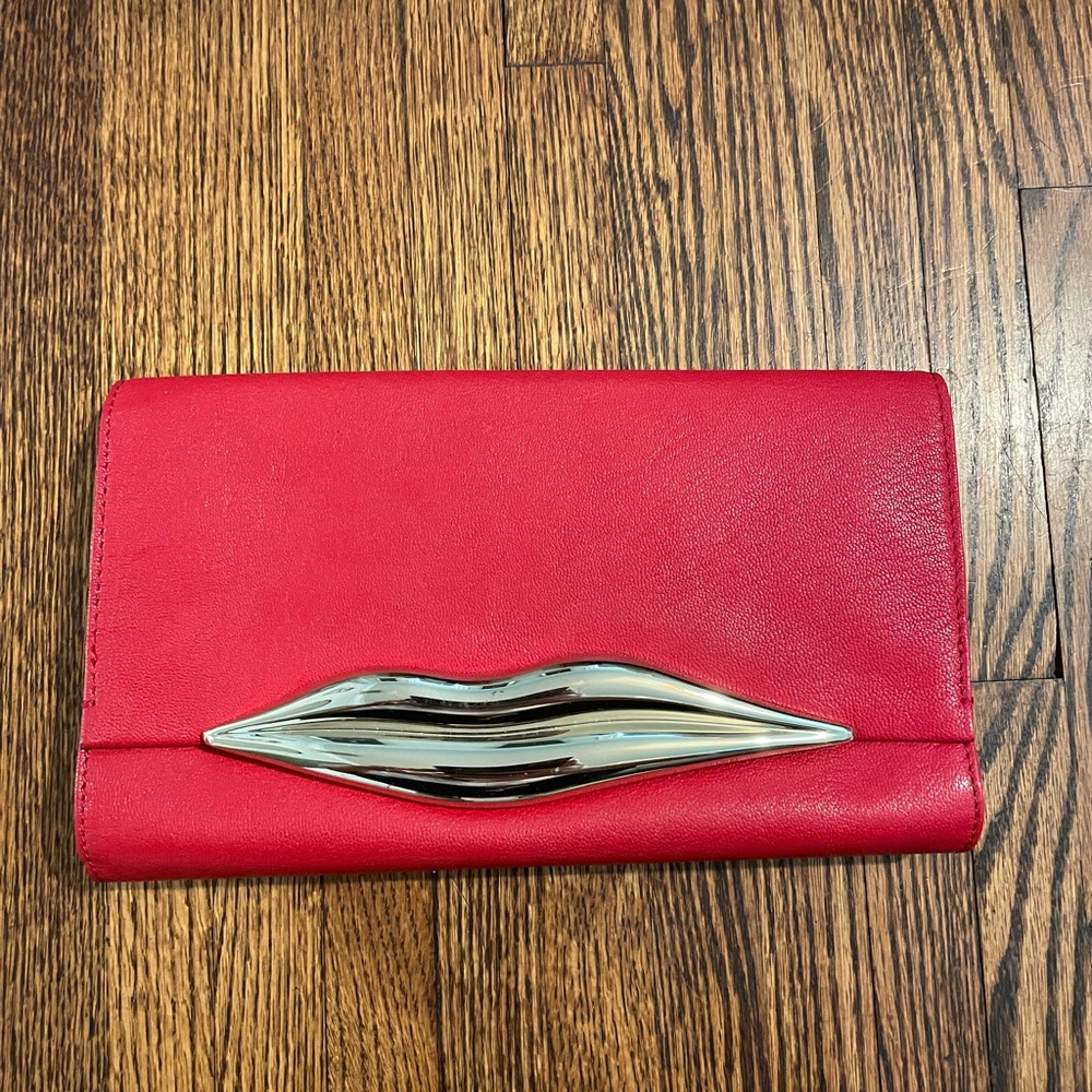 Diane von Furstenberg Carolina Lip Clutch